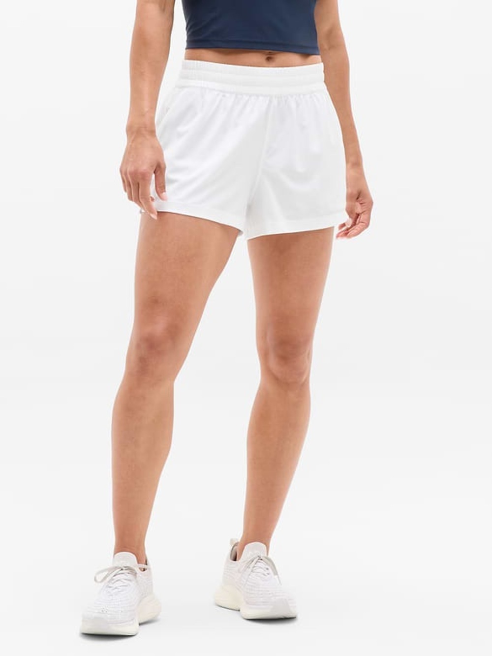 Athleta WEEKENDER MID RISE 3" RUN SHORT